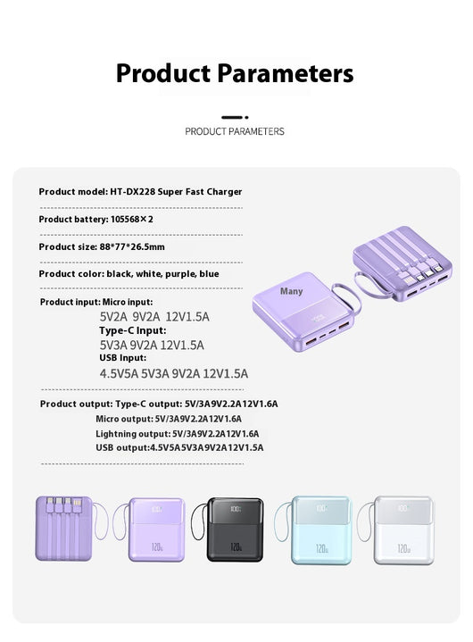 Batería Portátil de Carga Ultrarrápida con Pantalla Digital - Image 10