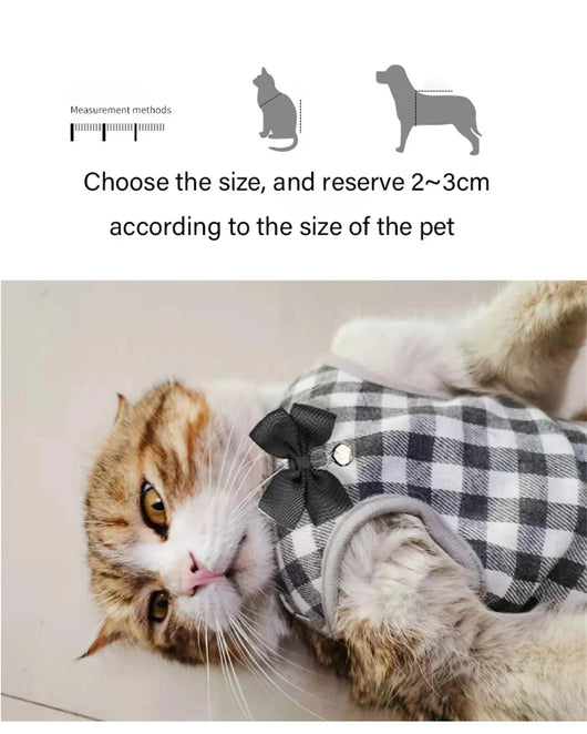 Arnés de Tracción para Gatos con Correas Ajustables Antideslizantes - Image 14