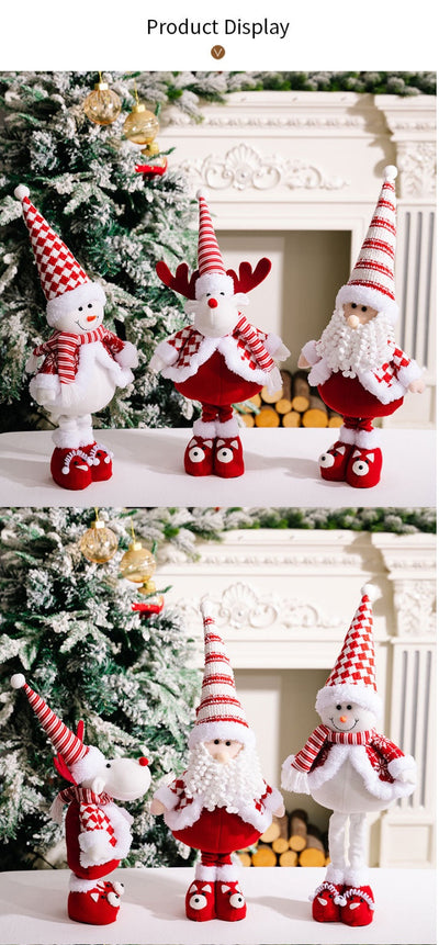Adornos Navideños con Muñecas - Decoraciones Festivas - Image 12