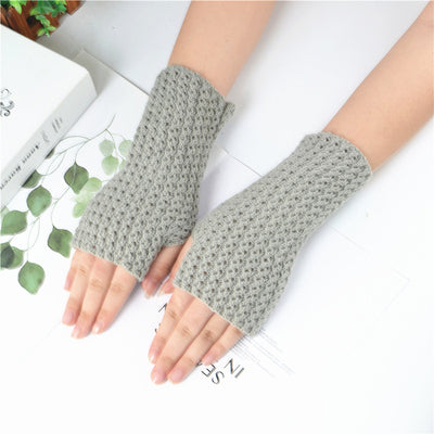 Guantes Tejidos sin Dedos para Mujer - Diseño Casual y Versátil - Image 2