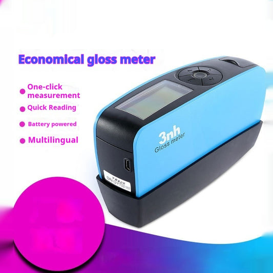 Medidor de Brillo para Accesorios de Cuero y Bolsos - Glarimetro de Precisión