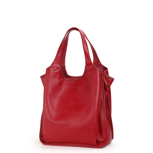 Bolso de Cuero Genuino Estilo Western - Gran Capacidad y Diseño Versátil - Image 9