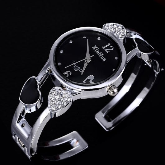 Conjunto de Relojes para Mujer con Diamantes Estilo Británico - Image 8