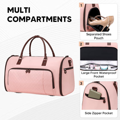 Bolsa Convertible para Viajes - Portatrajes y Equipaje 2 en 1