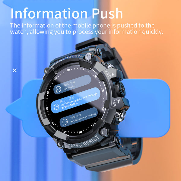 Reloj Inteligente con Llamadas Bluetooth y Monitoreo Deportivo