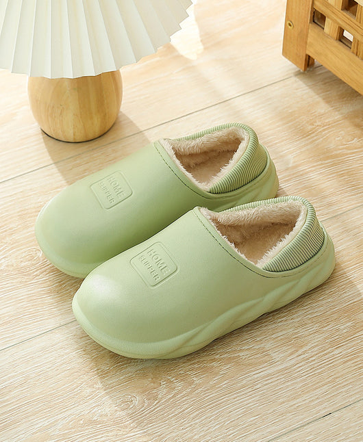 Zapatillas de Abrigo para Pareja con Suela Gruesa y Algodón Lana - Image 21