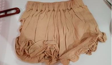 Vestido Princesa Niña Algodón Lino Mangas Volantes - Image 6