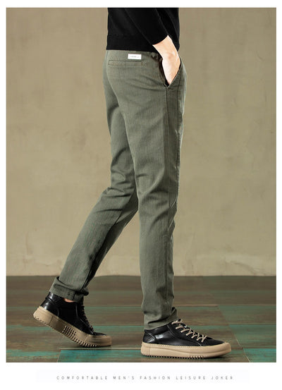 Pantalones Deportivos Rectos Elásticos para Hombre - Image 22