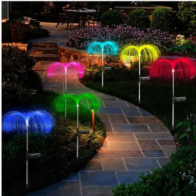 Luz Solar LED Medusa Multicolor para Exterior - Image 2