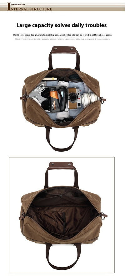 Bolsa Crossbody de Gran Capacidad para Viajes - Portátil para Hombre - Image 10
