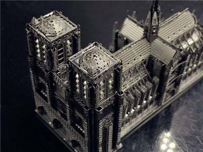 Puzzle Metálico 3D Catedral Notre Dame de París - Image 15