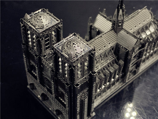 Puzzle Metálico 3D Catedral Notre Dame de París - Image 15
