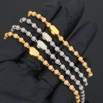 Pulsera de Diamantes para Hombre 4mm - Image 9