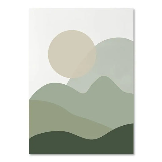 Cuadro Decorativo de Plantas Verdes - Image 11
