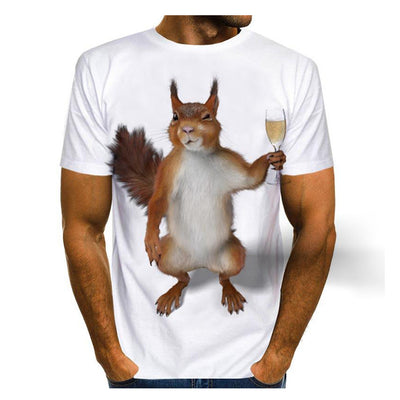 Playera Estampado Animal 3D - Diseño Adorable y Moderno - Image 5