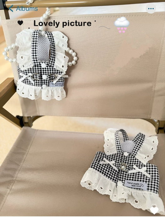 Vestido Pastoral Ligero para Perros y Gatos con Arnés de Tracción - Image 24