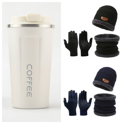 Conjunto Invernal 3 en 1: Bufanda, Guantes y Gorro de Lana Térmica - Image 27