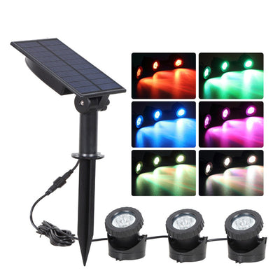Luz Subacuática Solar Multicolor - Image 9