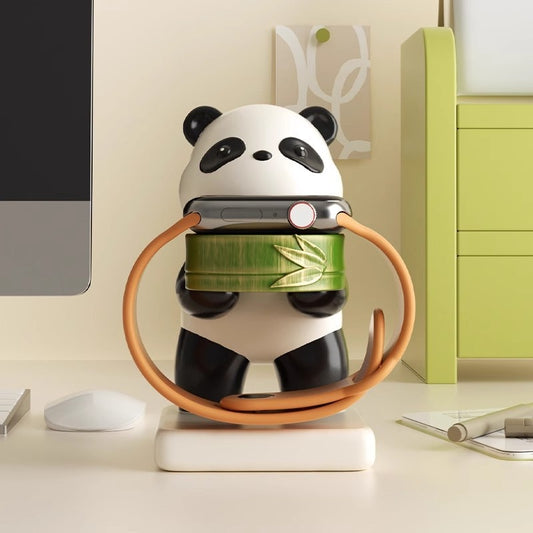 Organizador Panda para Cargadores con Bandeja de Almacenamiento