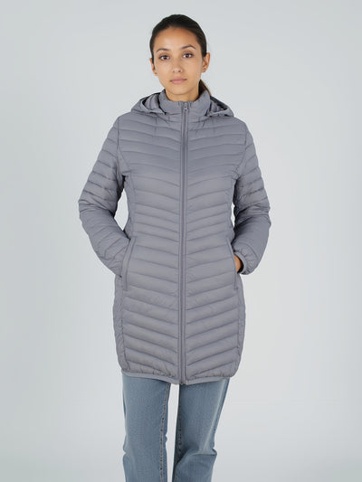 Chaqueta Acolchada de Algodón para Invierno - Colores Sólidos - Image 18