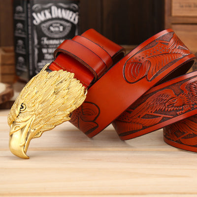 Cinturón para Hombre con Hebilla Águila Personalizada - Image 13