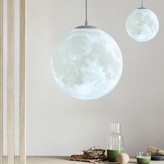 Lámpara Colgante Luna 3D Diseño Minimalista Moderno - Image 3