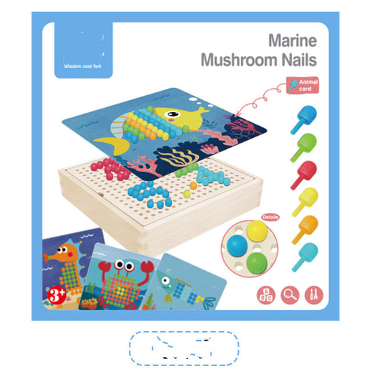 Tablero Combinado de Rompecabezas y Juegos Creativos - Image 3