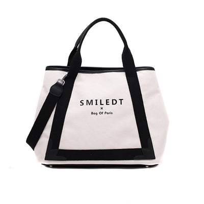 Bolso Tote Coreano de Gran Capacidad en Lona - Bolsa de Moda Versátil - Image 2