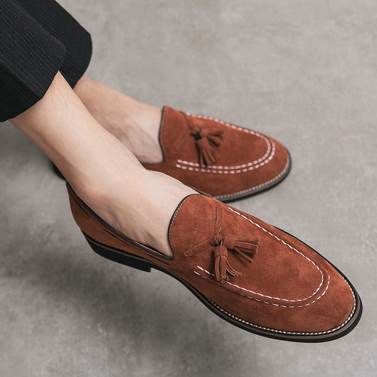 Mocasines de Ante para Hombre Talla Grande con Flecos - Cómodos y Elegantes - Image 11