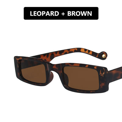 Gafas de Sol Cuadradas Personalizadas con Montura Pequeña y Diseño Cóncavo - Image 4