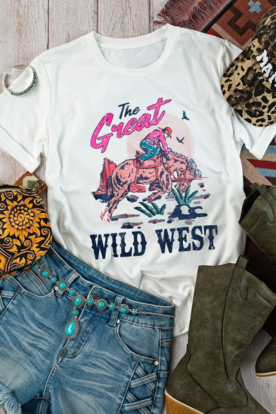 Camiseta Western Retro Denim para Conciertos Country - Image 14