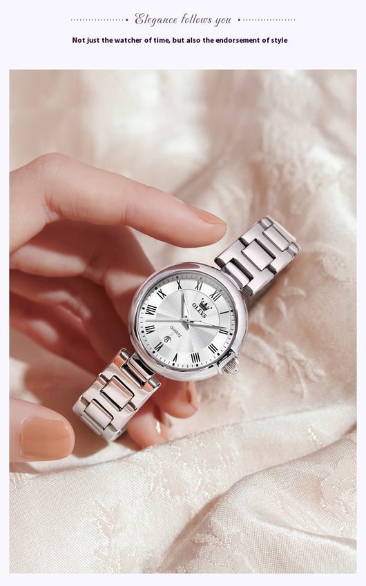 Reloj Mujer Calendario Luminoso Resistente al Agua con Cuarzo - Image 9