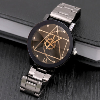 Reloj de Pareja Brújula Acero Inoxidable - Diseño Unisex Moderno - Image 14