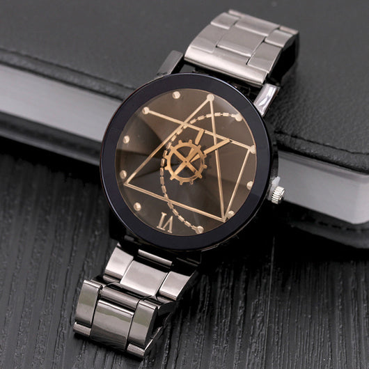 Reloj de Pareja Brújula Acero Inoxidable - Diseño Unisex Moderno - Image 14