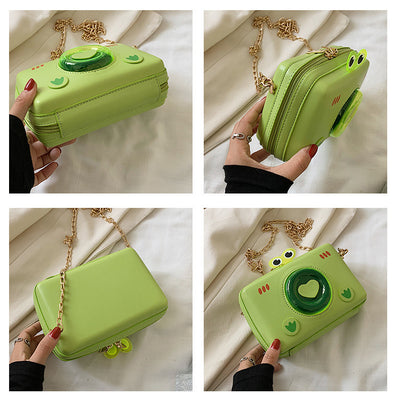 Bolso Cadena Diseño Rana Adorable - Estilo Influencer - Image 3