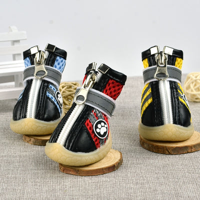 Zapatos Deportivos para Perros Malla Transpirable con Reflectantes