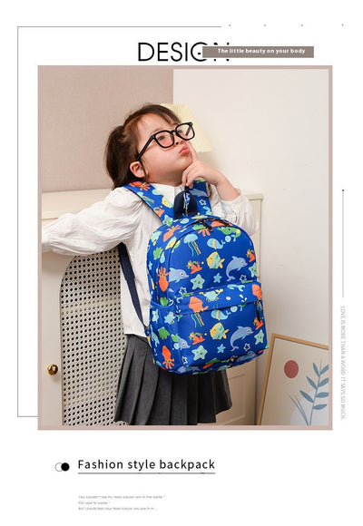 Mochila Escolar Infantil con Impresión 3D de Dibujos Animados - Image 35