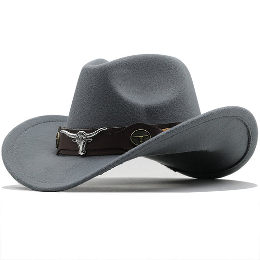 Sombrero Vaquero de Lana y Denim Premium - Image 2