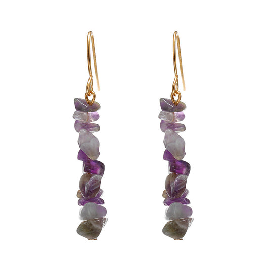 Aretes de Piedra de Cristal Natural para Mujer - Image 5