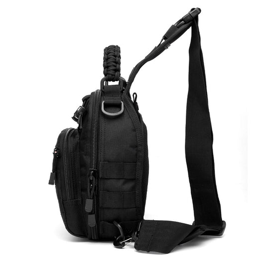 Mochila Táctica de Ciclismo con Cobertor de Ventilador - Camuflaje Militar - Image 3
