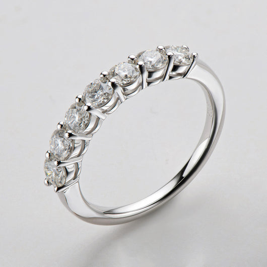 Anillo de Moissanita de 3mm Siete Estrellas - Diseño Minimalista y Elegante - Image 7