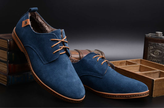 Zapatos de Gamuza con Cordones para Hombre - Image 17