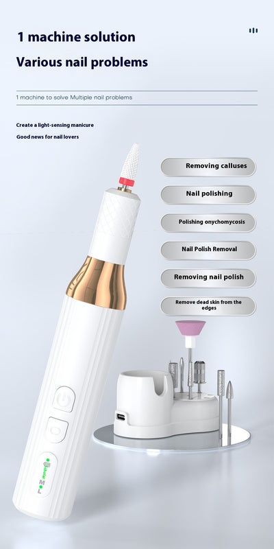 Máquina Portátil de Perforación de Uñas USB Recargable - Image 21