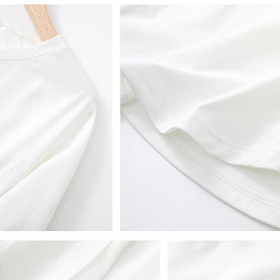 Camiseta Suelta Clásica para Mujer - Cuello Redondo Versátil - Image 17