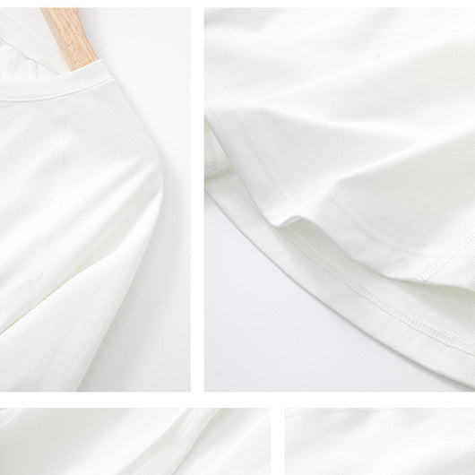 Camiseta Suelta Clásica para Mujer - Cuello Redondo Versátil - Image 17