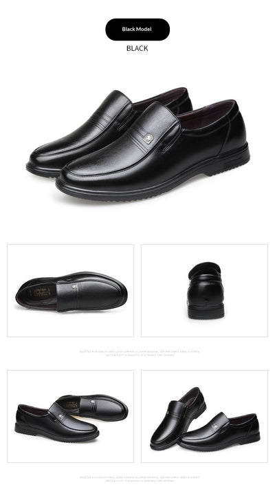 Zapatos Casuales de Cuero Genuino para Hombre - Suela Plana Antideslizante - Image 25