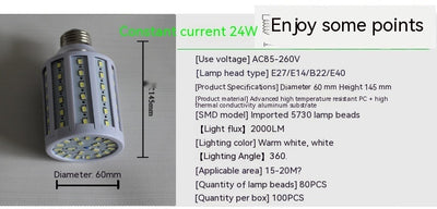 Foco LED Tipo Mazorca de Alta Potencia Ultra Brillante - Image 11