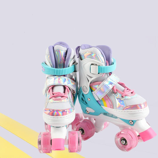 Patines Infantiles de Cuatro Ruedas con Luces LED - Image 11