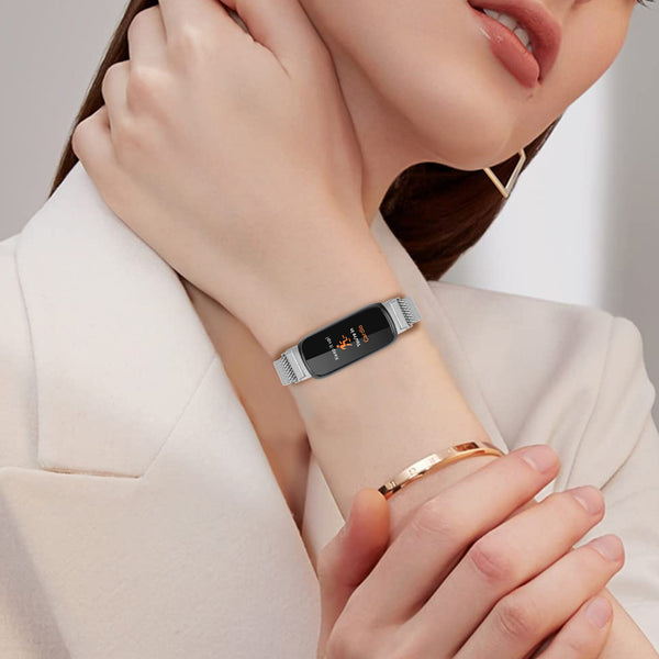 Correa Magnética de Metal para Reloj Inspire 3 Milanis