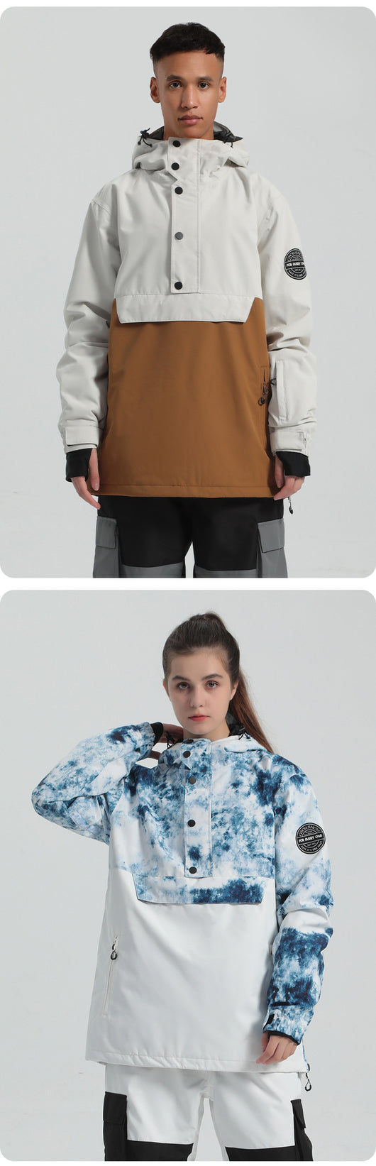 Chaqueta Deportiva Impermeable Aislante para Mujer - Doble y Simple Forro - Image 24